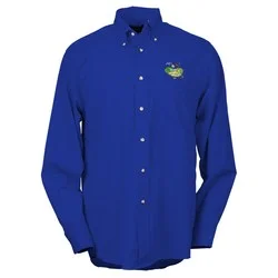 Soil Release Button Down Poplin Shirt - Men's