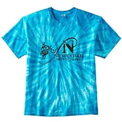 Tie-Dye T-Shirt - Tonal Spider - Screen