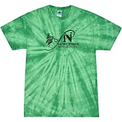 Tie-Dye T-Shirt - Tonal Spider - Screen
