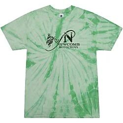 Tie-Dye T-Shirt - Tonal Spider - Screen