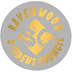 Stamped Seal by the Roll - Circle - 1"