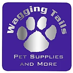 Stamped Seal by the Roll - Square - 1-1/2" x 1-1/2"
