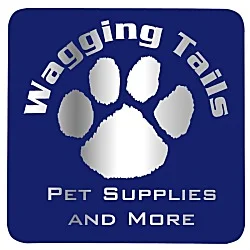 Stamped Seal by the Roll - Square - 1-1/2" x 1-1/2"