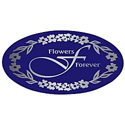 Stamped Seal by the Roll - Oval - 1-1/4" x 2-1/4"