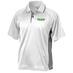 Tipped Colorblock Wicking Polo - Men's - Embroidered