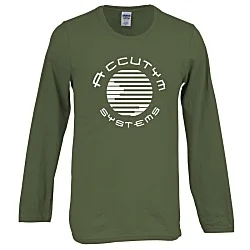 Gildan Softstyle LS T-Shirt - Men's - Screen