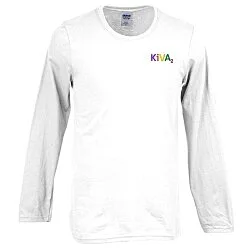 Gildan Softstyle LS T-Shirt - Men's - Embroidered