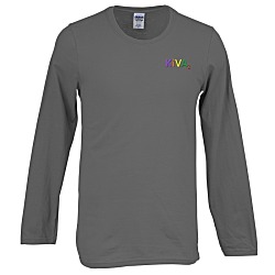 Gildan Softstyle LS T-Shirt - Men's - Colors - Embroidered