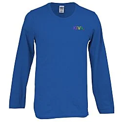 Gildan Softstyle LS T-Shirt - Men's - Embroidered
