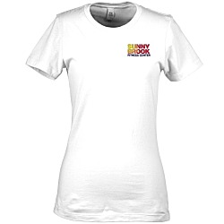 Next Level Fitted 4.3 oz. Crew T-Shirt - Ladies' - Embroidered