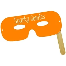 Lone Ranger Mask with Stick - Colors