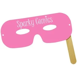 Lone Ranger Mask with Stick - Colors