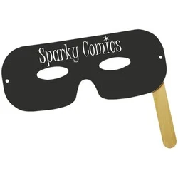 Lone Ranger Mask with Stick - Colors