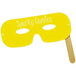 Lone Ranger Mask with Stick - Colors