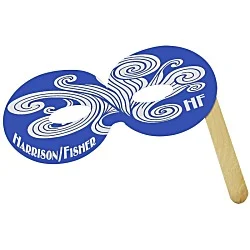 Round Mask with Stick - Colors