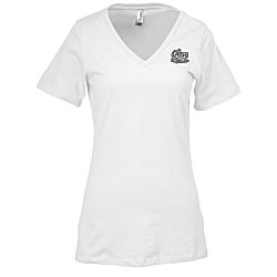 Bella+Canvas Relaxed V-Neck T-Shirt - Ladies’ - Screen