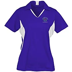 Side Blocked Micropique Sport-Wick Polo - Ladies' - Embroidered