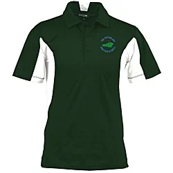 Side Blocked Micropique Sport-Wick Polo - Men's - Embroidered