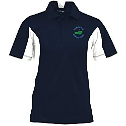 Side Blocked Micropique Sport-Wick Polo - Men's - Embroidered