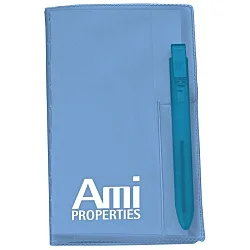 Memo Book with Flat Pen - Translucent