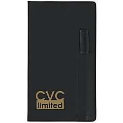 Memo Book with Flat Pen - Opaque