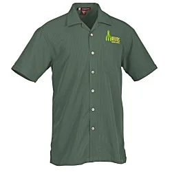Harriton Barbados Textured Camp Shirt - Men's