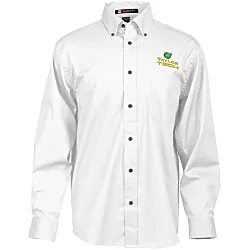 Harriton Twill Shirt with Stain Release - Men's
