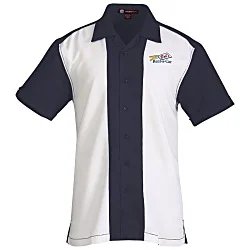 Harriton Two-Tone Bahama Cord Camp Shirt