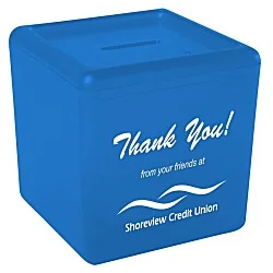 Cash Cube Bank - Translucent