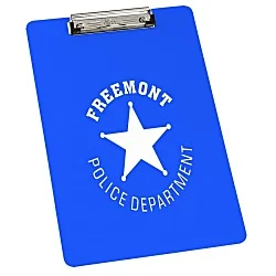 Low Profile Legal Clipboard - Translucent