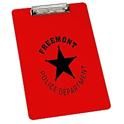 Low Profile Legal Clipboard - Translucent