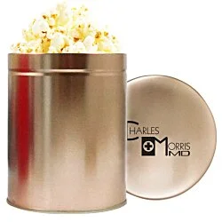 1 Quart Gourmet Popcorn Tin - Kettle Corn