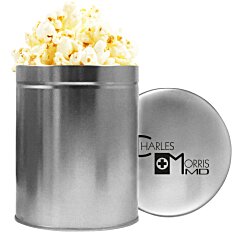 1 Quart Gourmet Popcorn Tin - Kettle Corn
