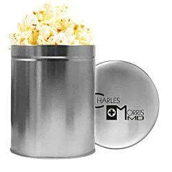 1 Quart Gourmet Popcorn Tin - Kettle Corn