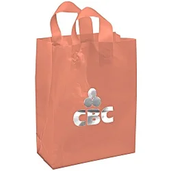 Soft-Loop Frosted Shopper - 13" x 10" - Foil