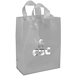 Soft-Loop Frosted Shopper - 13" x 10" - Foil