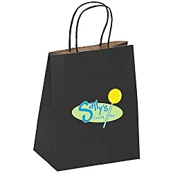 Matte Shopping Bag - 9-3/4" x 7-3/4" - Colored - Full Color
