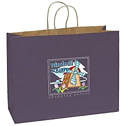 Matte Shopping Bag - 12" x 16" - Colored - Full Color
