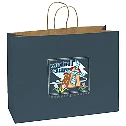 Matte Shopping Bag - 12" x 16" - Colored - Full Color