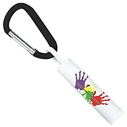 Soy Lip Balm with Carabiner
