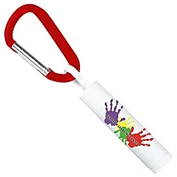 Soy Lip Balm with Carabiner