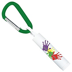 Soy Lip Balm with Carabiner