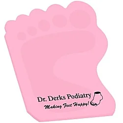 Post-it® Custom Notes - Foot - 25 Sheet - Stock Design