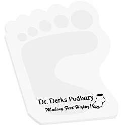 Post-it® Custom Notes - Foot - 25 Sheet - Stock Design