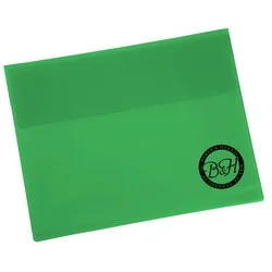 Document Portfolio - 10" x 13" - Translucent