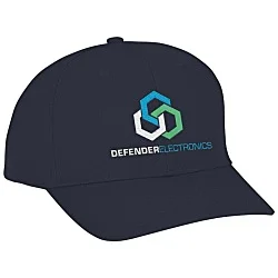 Polyester 6-Panel Cap - Embroidered