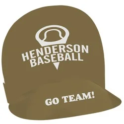 Paper Baseball Hat Headband