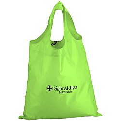 Spring Sling Folding Tote with Pouch - 24 hr