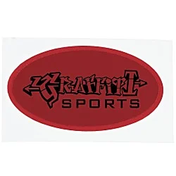 Reflective Sticker - Oval - 1-1/4" x 2-1/4"