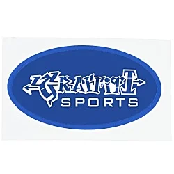 Reflective Sticker - Oval - 1-1/4" x 2-1/4"